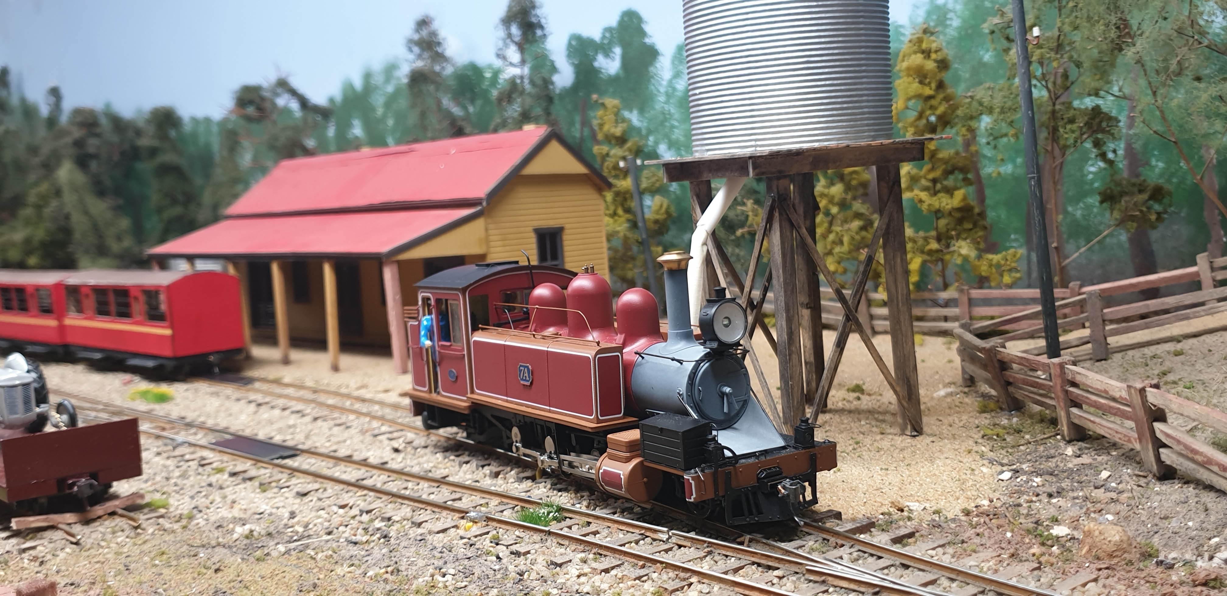 Model railway display